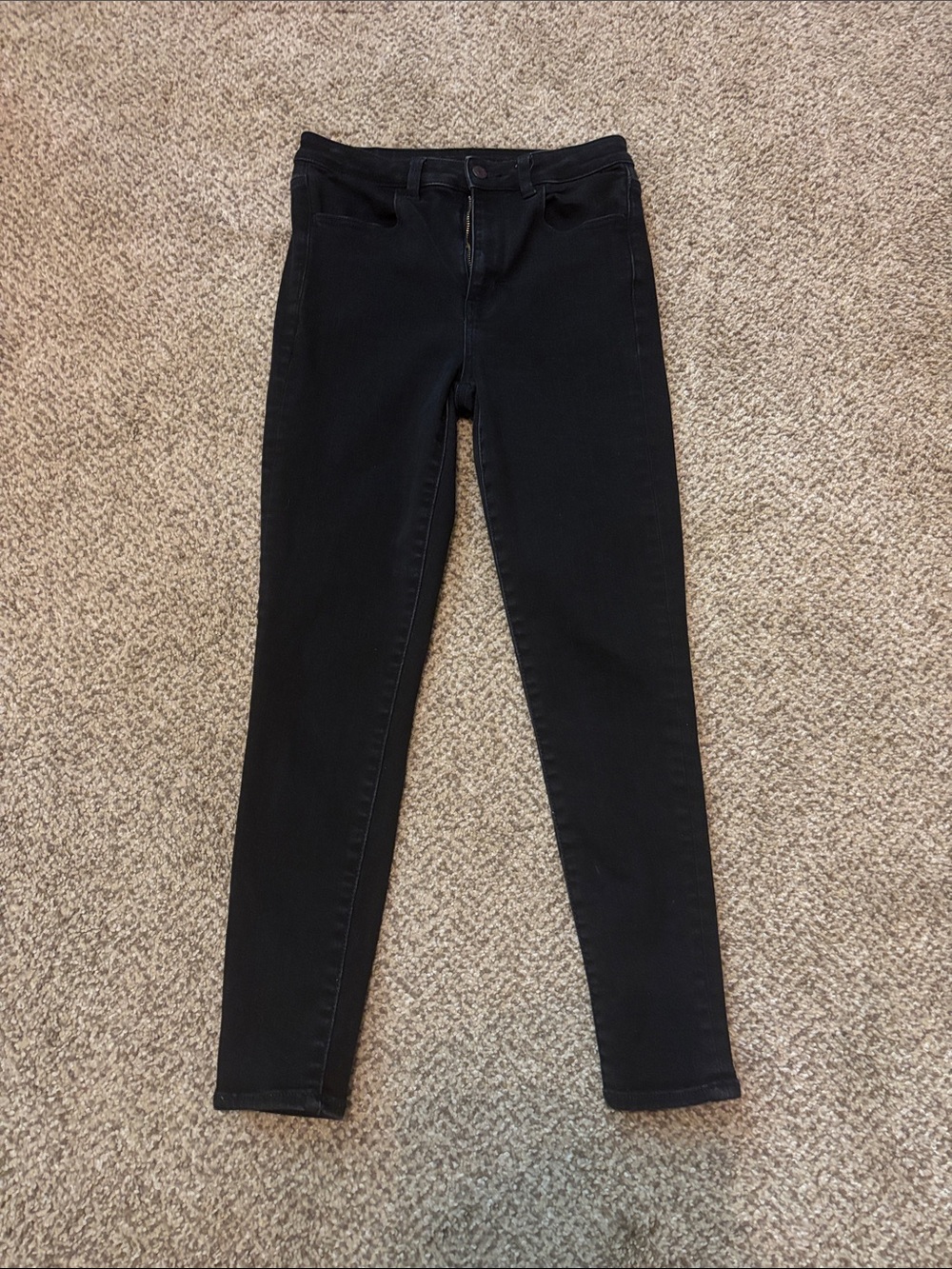 American Eagle Outfitters Black Skinny Jeans 6 Short